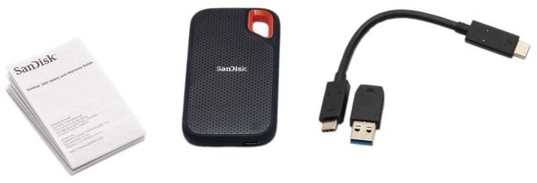 SanDisk Extreme Portable SSD 250 GB przenośny dysk SSD dysk mobilny test praktyczny