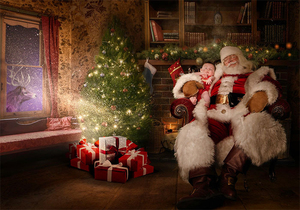 Manipulacje w Photoshopie pomagają dzieciom spędzającym Święta w szpitalu