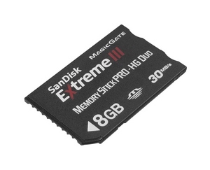 SanDisk Extreme III Memory Stick PRO-HG Duo - nadzwyczajna szybkość