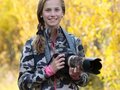 Dziewczynka z aparatem, czyli wschodząca gwiazda fotografii dzikiej przyrody