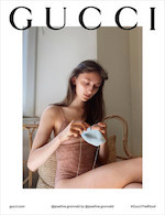 Zdjęcia reklamowe Gucci bez fotografa