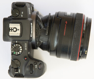 Adapter tilt&shift do Canona wydrukowany w drukarce 3D