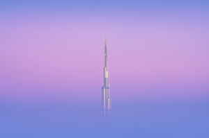 Zapierające dech w piersiach zdjęcia drapaczy chmur w Dubaju