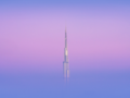 Zapierające dech w piersiach zdjęcia drapaczy chmur w Dubaju
