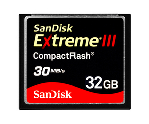 Największy, najszybszy... SanDisk Extreme III CF 32GB